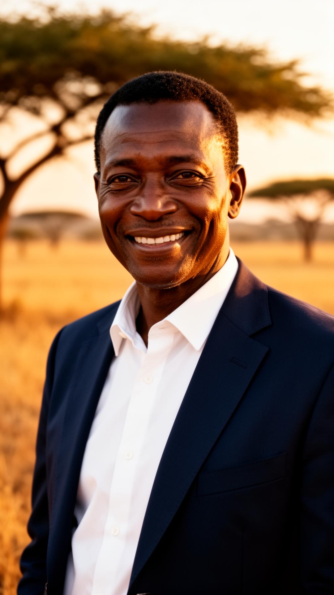 Portrait of Hon. Khamis Chome Abdi